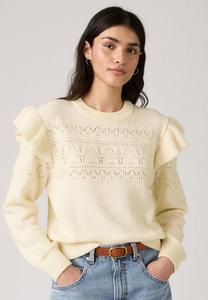 Джемпер Levi's SHANE FLUTTER, Tofu Pointelle/Off-White