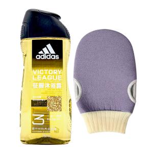 Набор для ухода 3 в 1 успокаивающая кожа гель для душа 600мл + бомбочка для ванны Adidas