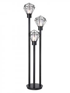 Globo lighting Уличный светильник "Гораций" черного цвета - (В)170 x Ø 44,5 см