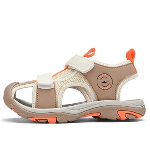 Дышащие сандалии с защитой от ударов для детей Kuding, коричневый