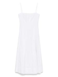 STAUD платье миди Wylie, белый