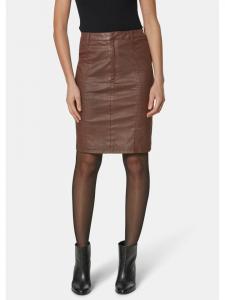 MADELEINE Юбка с покрытием коричневого цвета