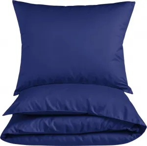 Постельное белье из микрофибры 135x200 см из 100% полиэстера - Solid Navy 155x220 см Carpe Sonno