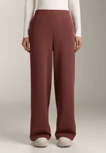 Спортивные брюки с высокой посадкой и мягкой на ощупь поверхностью Oysho, Brown