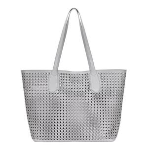 Miztique Сумка-тоут и клатч из веганской кожи с принтом Miztique, серо-коричневый