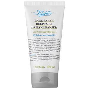 Очищающее средство для лица Rare Earth Deep Pore Daily Exfoliating Face Cleanser Kiehl's Since 1851, 5 oz/150 mL