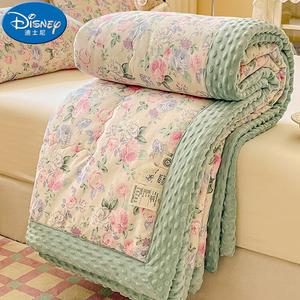 Disney Одеяло двуспальное 220х240 см, вес 3,25 кг, хлопковое, утолщенное, для весны и осени, цвет Huasenmiyu Pink