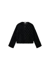 Куртка межсезонная MANGO TEEN Cheersbl, черный