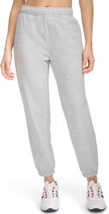 Женские флисовые джоггеры Tommy Hilfiger с вышитым флагом и эластичным поясом, Pearl Heather Grey