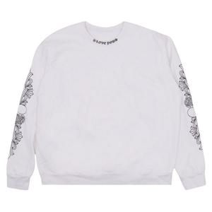 Толстовка Chrome Hearts Love You Crew белого цвета