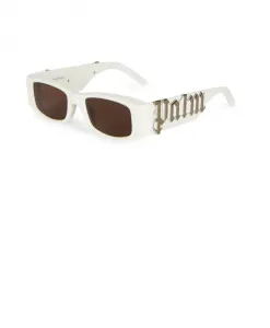 Стильные солнцезащитные очки с аксессуарами Palm Angels, белый