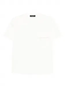 Футболка с карманом Fabiana Filippi, белый