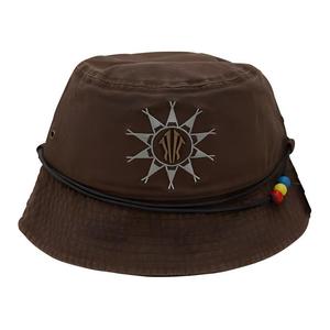 ANTA Irving Series Enzyme Wash Bucket Hats Unisex Chestnut Brown