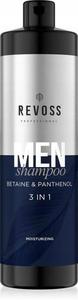 Мужской шампунь для волос MEN 3in1 Revoss 900мл Inna marka