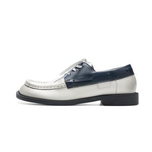 SGIRL TWTW Женские лоферы черно-белые белые, цвет White