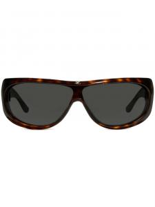 Courrèges солнцезащитные очки Hybrid 01, коричневый