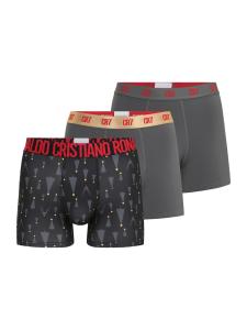 Боксеры CR7 - Cristiano Ronaldo, темно-серый/черный