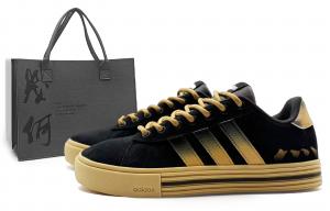 Adidas Daily 4.0 Abrasion Resistant Low top Skateboard Shoes Unisex черный земляной цвет
