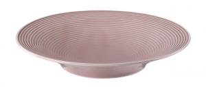 Суповая тарелка, фарфор цвета античной розы Seltmann Weiden, пыльно-розовый