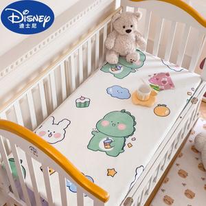 Disney Простыня на резинке для детской кроватки 150х70 см, молочный вельвет, дизайн Little Monster