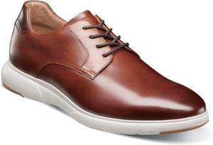 Мужские оксфорды Florsheim Dash с простым носком, Cognac