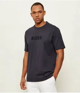 Футболка TS_Terrace regular fit Boss Green, темно-синий