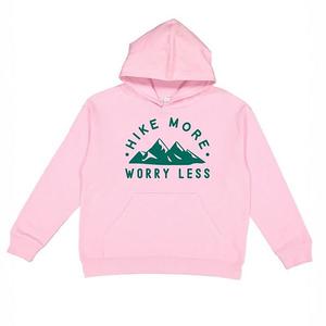 Толстовка Hike more worry less mountain youth The Juniper Shop, Pink