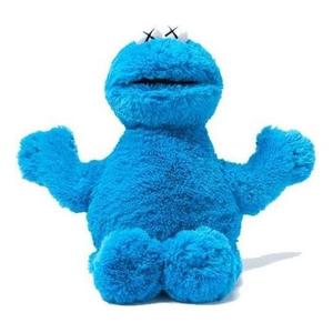 Плюшевая игрушка Uniqlo  x KAWS x Sesame Street Cookie Monster