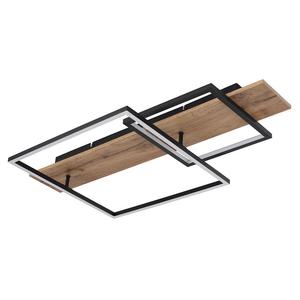 Светодиодный потолочный светильник Vanni с отделкой под черное дерево Globo Lighting, черный