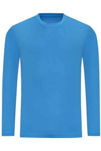 Лонгслив AWDis Cool Moisture Wicking, синий