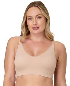 Женский беспроводной бюстгальтер Cotton Collection, DF8130 Bali, Tropical Sand Heather