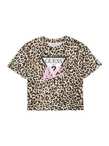 GUESS Футболка в светло-коричневом цвете