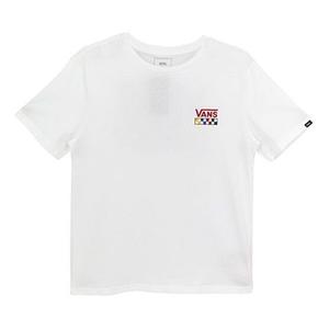 Футболка men's alphabet casual short sleeve white Vans, белый