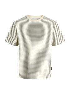 Jack & Jones Junior Футболка 'JJEDover' в цвете Natural White