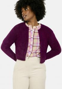 Кардиган LolaLiza SHORT FLUFFY , Aubergine/Purple