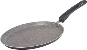 Сковорода для блинов/оладий с мраморной поверхностью, 24 см, BERLINGERHAUS BL-1531 blaumann