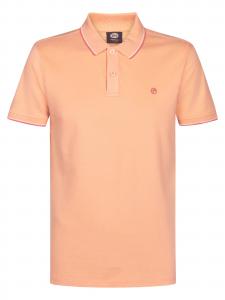 Petrol Industries Футболка 'Wave' в пастельно-оранжевом цвете