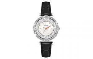 KANGOL Часы Women's Watch, Leather Black