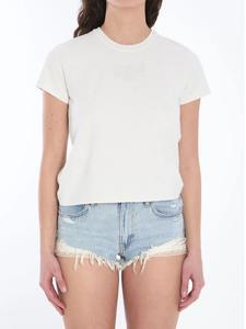 Укороченная футболка Alexander Wang, белый