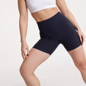 Женские велосипедные шорты с карманами и высокой посадкой CALIA LustraLux, размер 5 дюймов, цвет Darker Ardosia Slate Hthr