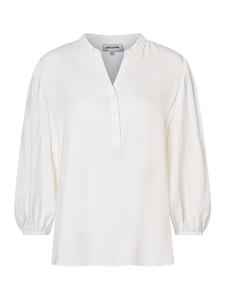 More & More Струящаяся вискозная блузка с рукавами 3/4 кремового цвета