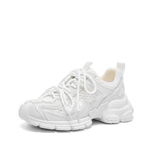 Низкие массивные кроссовки женские ELLE, Beige