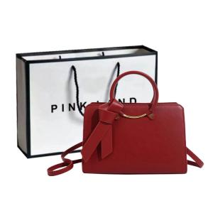 Pink·Land Женская сумка через плечо, Черный