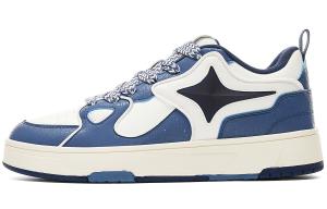 Кроссовки PEAK Skateboarding Shoes Men Low-top Photo Blue, синий