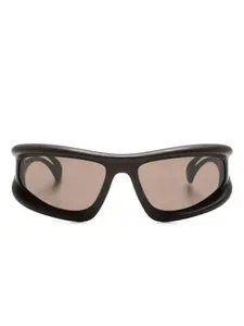Солнцезащитные очки Marfa Mykita, коричневый