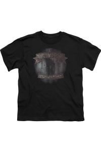 Футболка Bon Jovi New Jersey с коротким рукавом для детей Gildan, черный