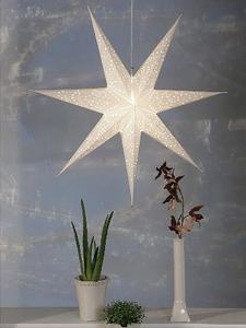 STAR Trading Бумажная звезда "Sensy Star" кремового цвета - Ø 70 см