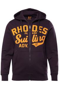 Худи с капюшоном на молнии JP1880, Dark purple