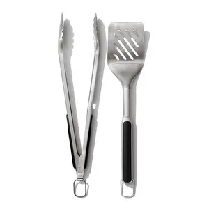Набор лопаток и щипцов для барбекю Oxo, сталь