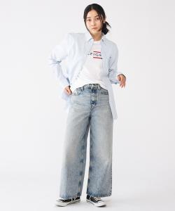 Полосатая рубашка из сирсакера